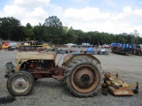 Ford 8N Tractor and King Kutter Mower