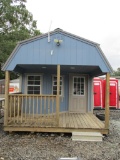 Dura-Built 12x28 Deluxe Cabin with Loft Storage