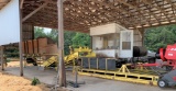 Straw Processor: Converts round bales to square