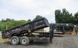 Gooseneck Dump Trailer 14'x7' - NO TITLE