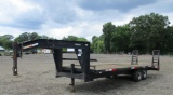 25'x8' I85 Gooseneck Trailer VIN 4532