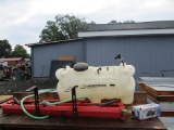 25 Gallon tank / Booms / Pump - New!