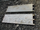 (2) Aluminum Walk Boards 19