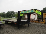 8'x25' Gatormade Gooseneck Trailer VIN0993