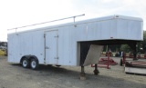 1999 Interstate Manf. Gooseneck Trailer VIN 9377