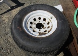 (4) Trailer Wheels & Tires