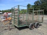 Livestock Trailer 6'x12' - NO TITLE