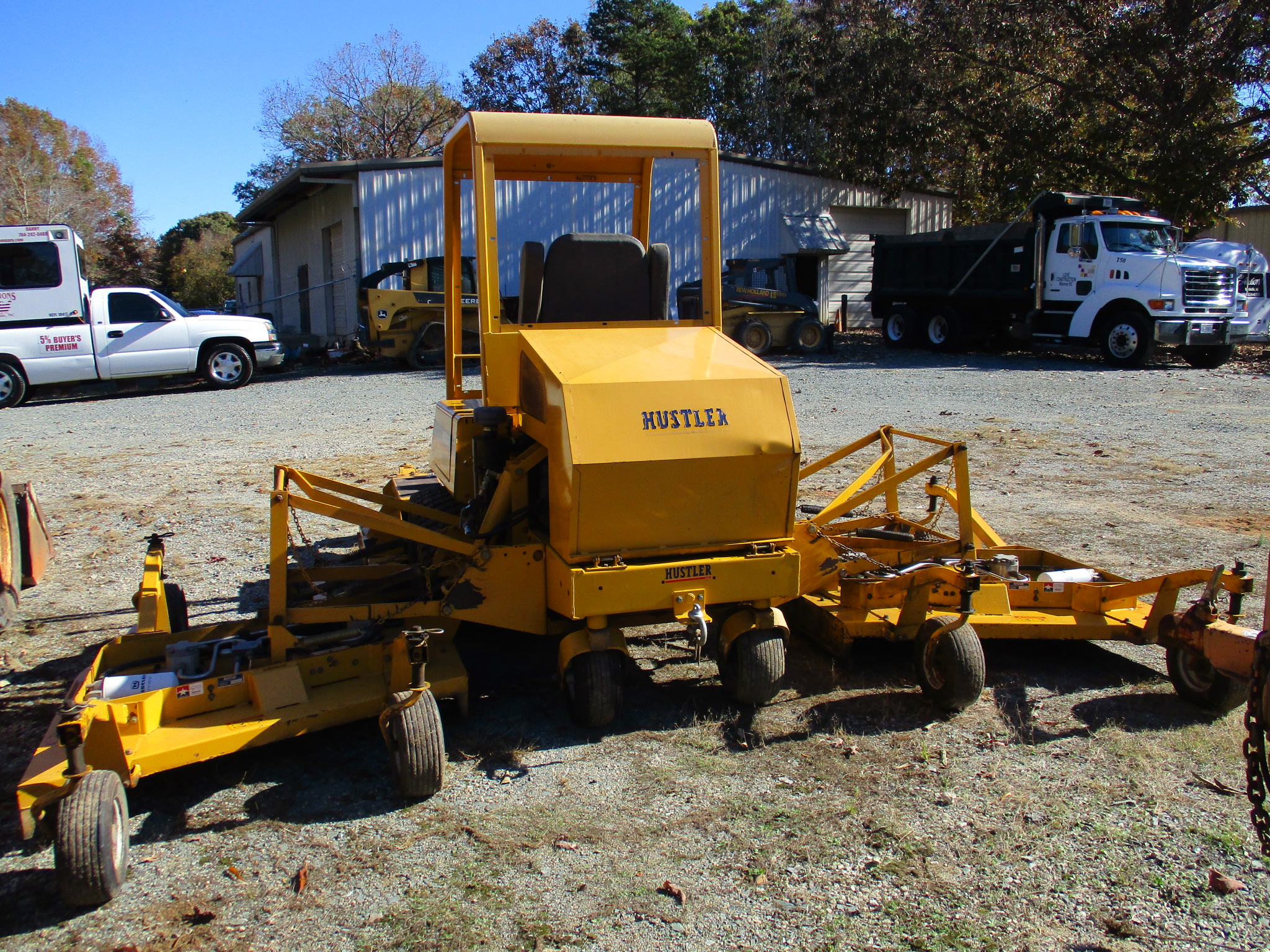Hustler 4600 Bat Wing Finishing Mower Proxibid