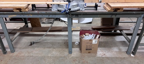 Miter Saw Table 74"x43"x33.5 (Table Only)