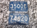 Lot of  2 AR 1968 Tags