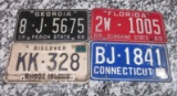 Lot of o4 Tags FL, GA, RI, & CT