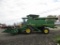 9600 John Deere Combine with 920 Grain Platform