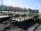 6.5' x 16' Dual Axle Trailer with Ramp VIN6534