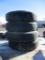 (4) 9R17.5 Tires