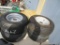 (4) 16x6.5-8 Hay Tedder Wheels/Tires