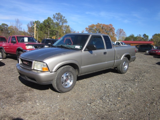 2001 GMC Sonoma VIN 5449
