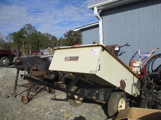 AgriFab 17 cubic ft Yard Trailer