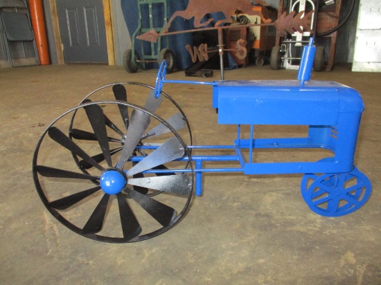 Blue Tractor Whirly Gig