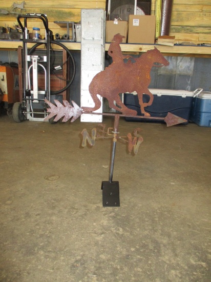 Cowboy Weather Vane