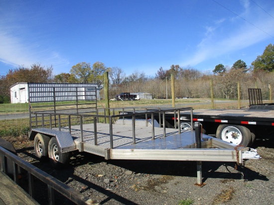 Homemade S/S Trailer 7"x12" - BILL OF SALE ONLY