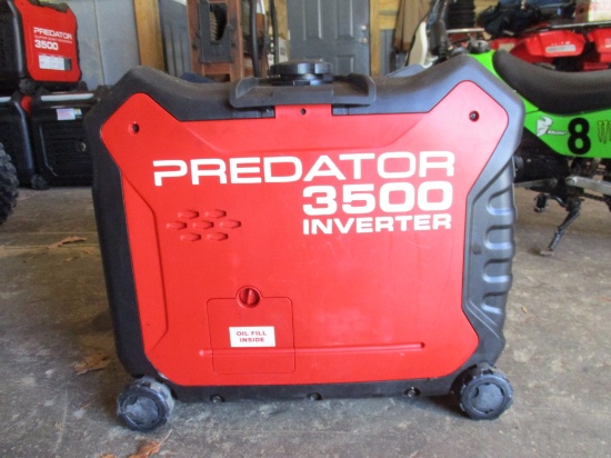 Predator 3500 Invertor Generator - 18 hrs