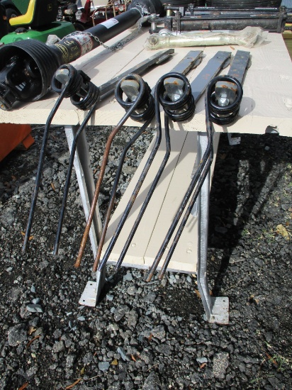 (4) Tedder Arms with Tines