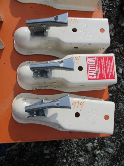 (3) 2" Ball Couplers