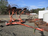 Defco 8 Wheel Rake