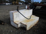 100 Gallon L Shaped Fuel Tank with 12v pump