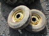 (2)7.5L-15 tires and wheels
