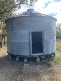 Grain Bin 14ft Dia. x 8ft high with 4ft peak