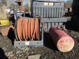 Air hose reel / Air tank