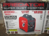 Predator 2000 Super Quiet Invertor Generator