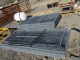 (22) Framed Fence Panels with L channel strips