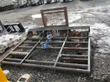 Semi Headache Rack with Tool Box