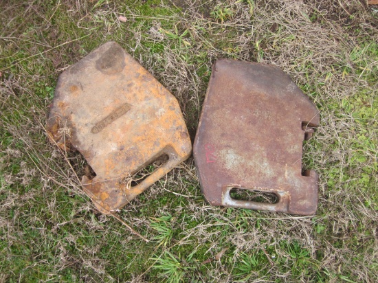 (2) Suitcase Weights