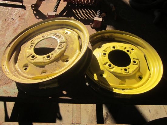 (2) 15" Front Wheels