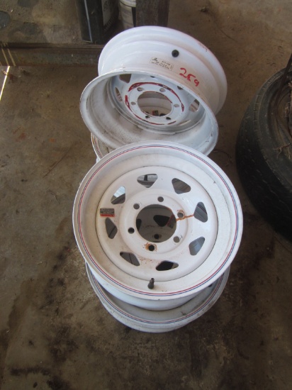 (4) 15" Wheels (NOS)