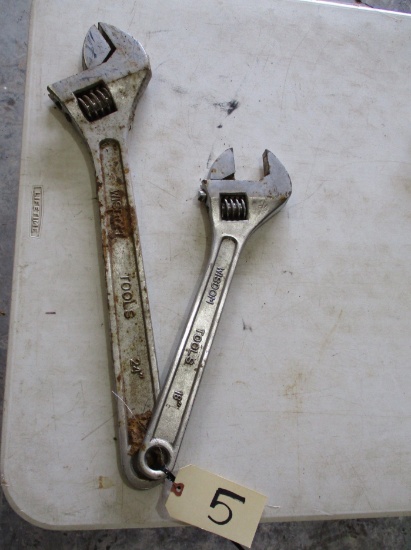 Wisdom 18" &  24" Adjustable Wrenches