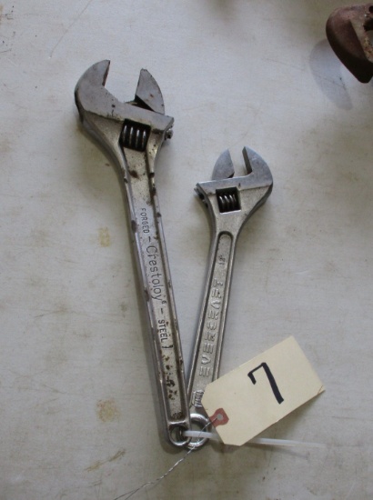 15" Crescent Wrench / 12" Evercraft Wrench