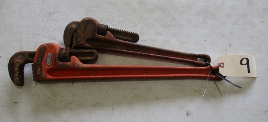 18" & 24" Ridgid Pipe Wrenches