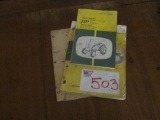 Lot of John Deere Manuals