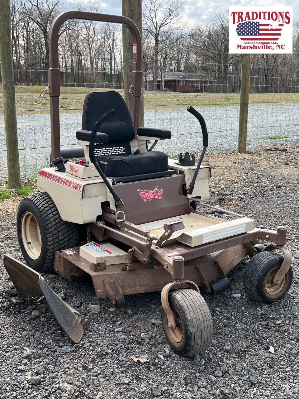 Grasshopper 52 cut zero turn mower Proxibid