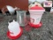 Chicken Feeders, Waterers, Egg Basket