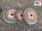 (3) Tractor Wheels