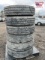 (6) Goodyear 12R22.5 Tires