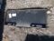 Skid steer style Quick Attach Plate