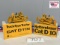 (2) Caterpillar Diecast Models