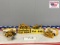 (4) Caterpillar Diecast Models