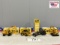 (4) Caterpillar Diecast Models